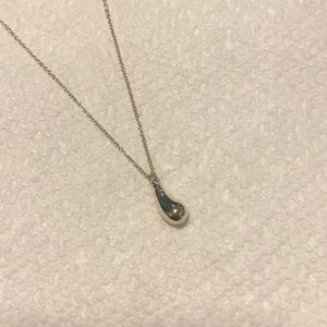 Elsa Peretti teardrop necklace from Tiffany